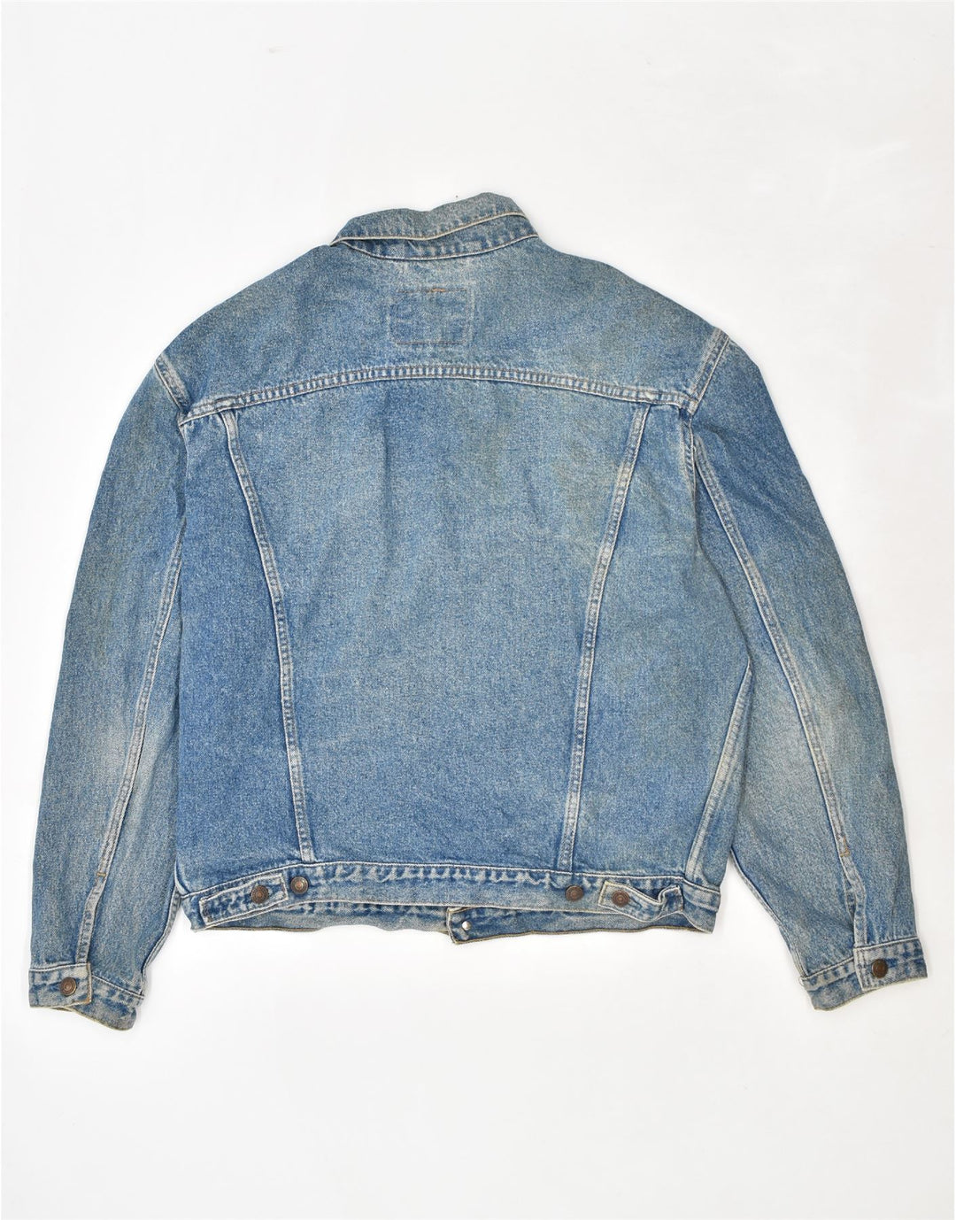 LEVI'S Mens Denim Jacket UK 42 XL Blue Cotton