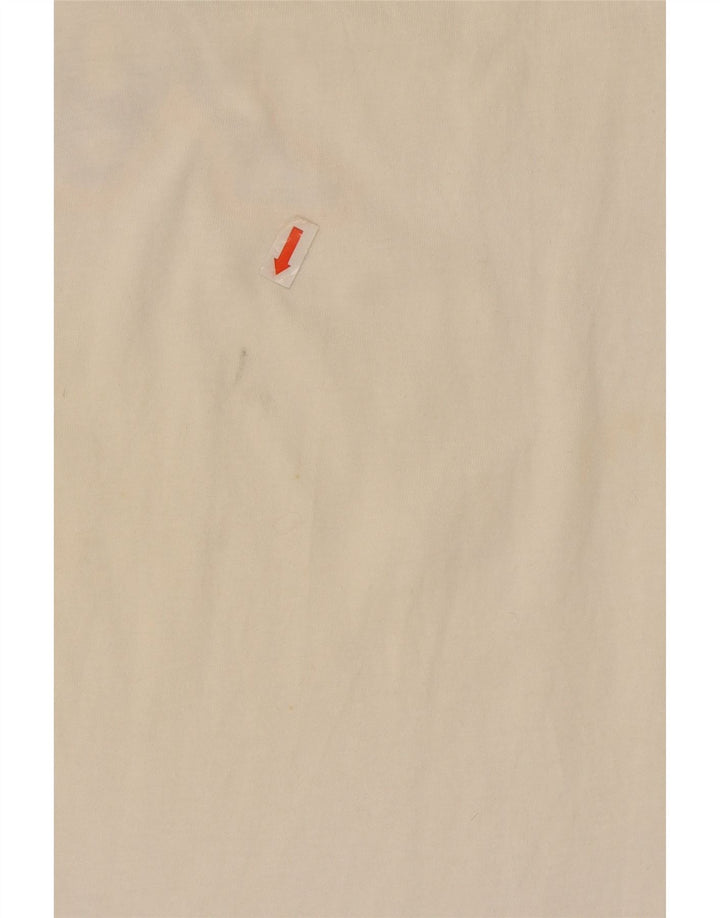 Kappa Womens Graphic T-Shirt Top UK 18 XL White
