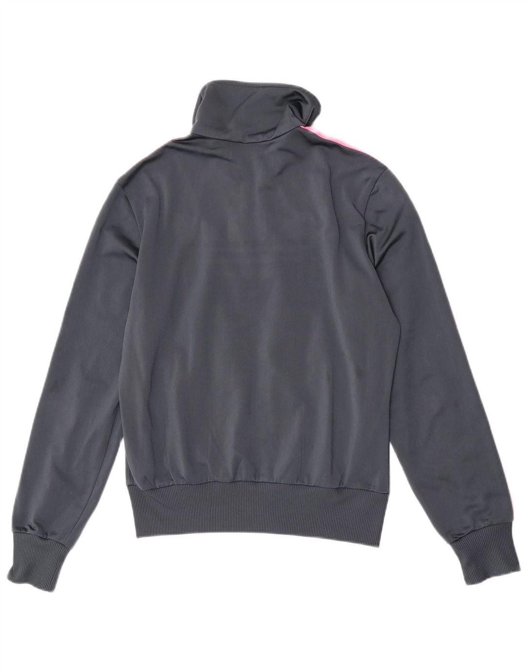 Adidas Womens Tracksuit Top Jacket EU 38 Small Grey Polyester