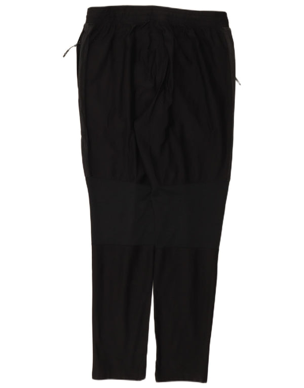 Under Armour Womens Fitted Tracksuit Trousers UK 14 Large Black Polyester