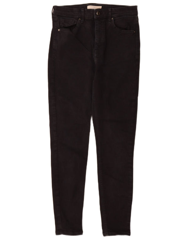 Topshop Womens Jamie Skinny Jeans W30 L29 Black Cotton