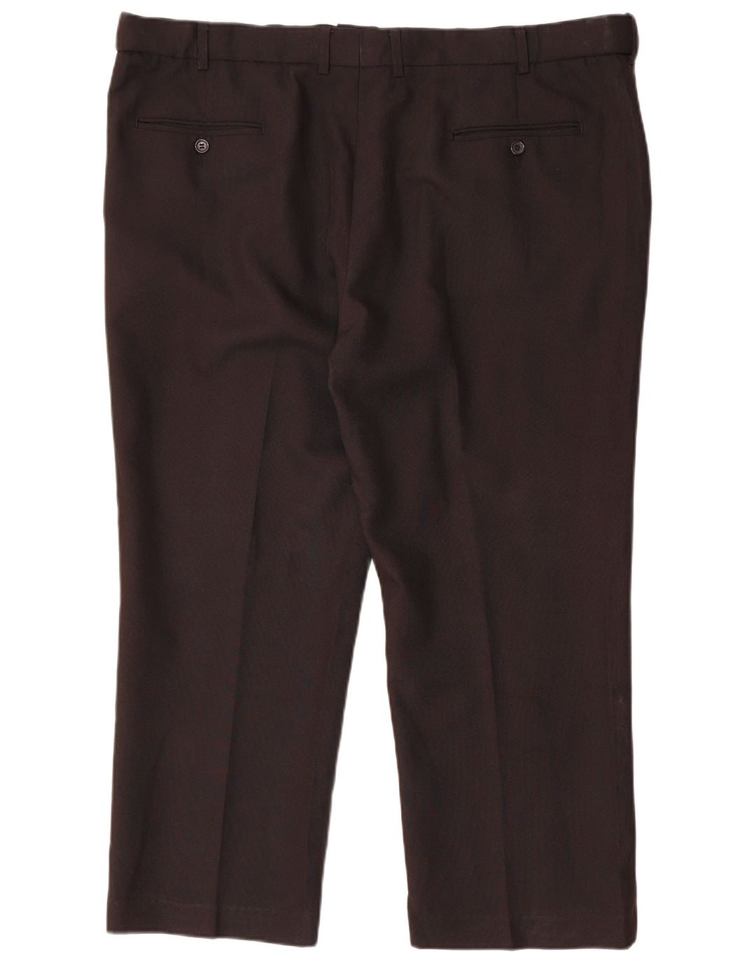 Farah Mens Straight Chino Trousers W42 L26 Black Polyester