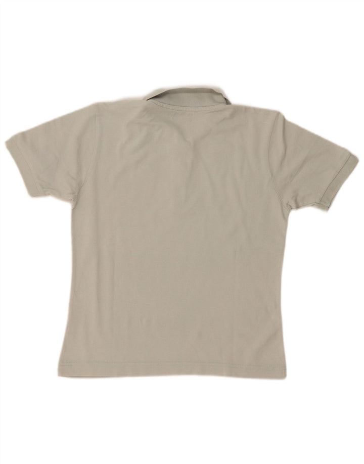 Kappa Womens Polo Shirt UK 14 Medium Grey Cotton