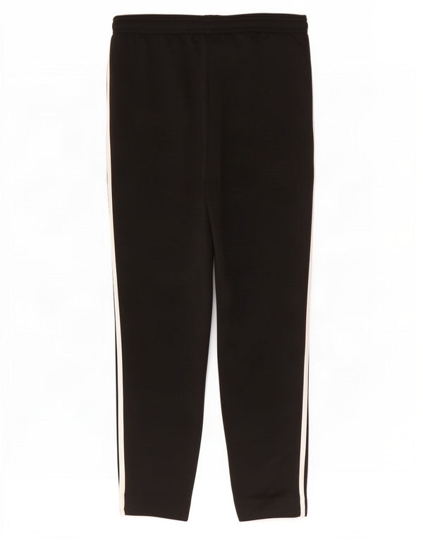 Adidas Boys Tracksuit Trousers 13-14 Years Black Polyester