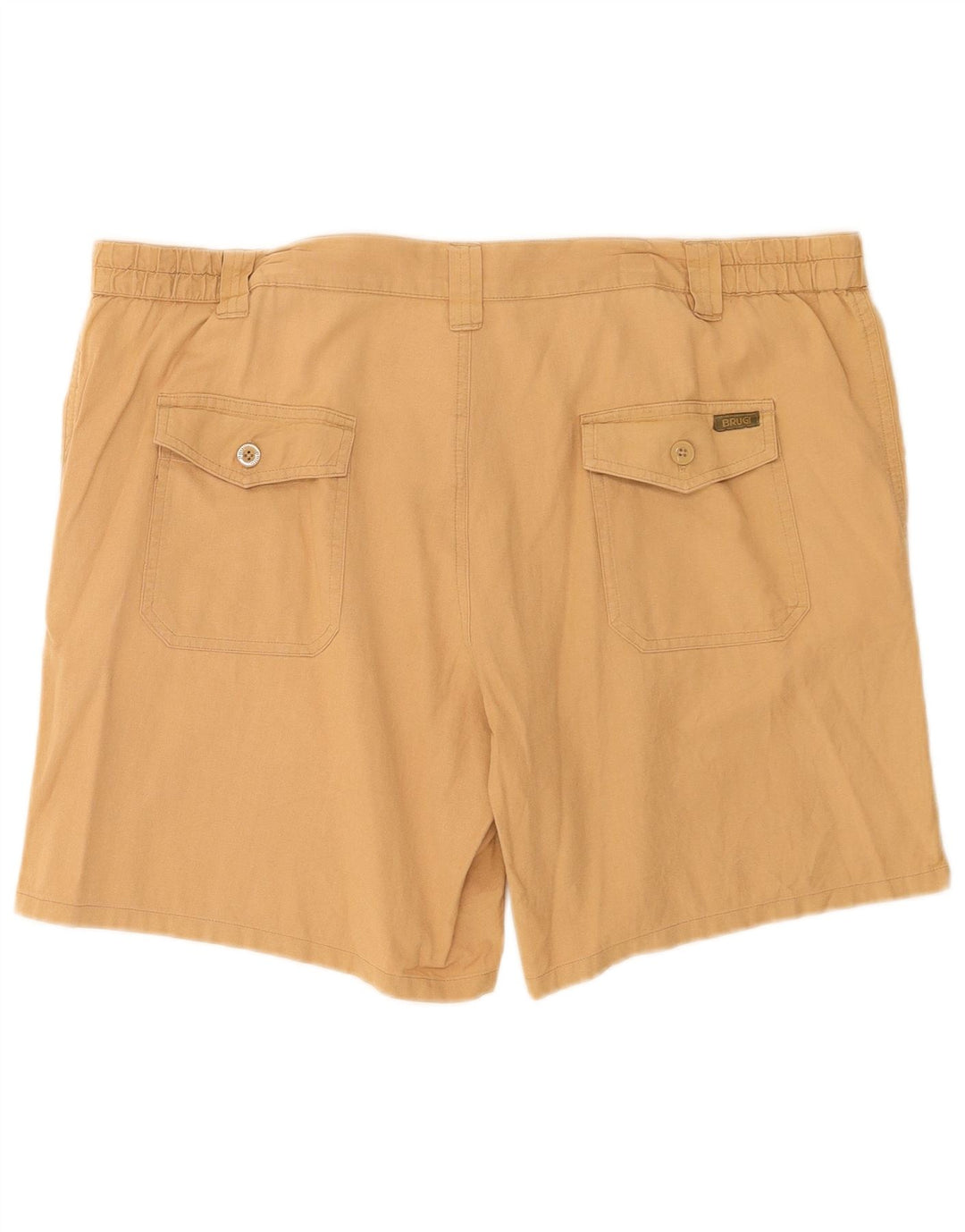 Brugi Mens Chino Shorts XL W38  Beige Cotton