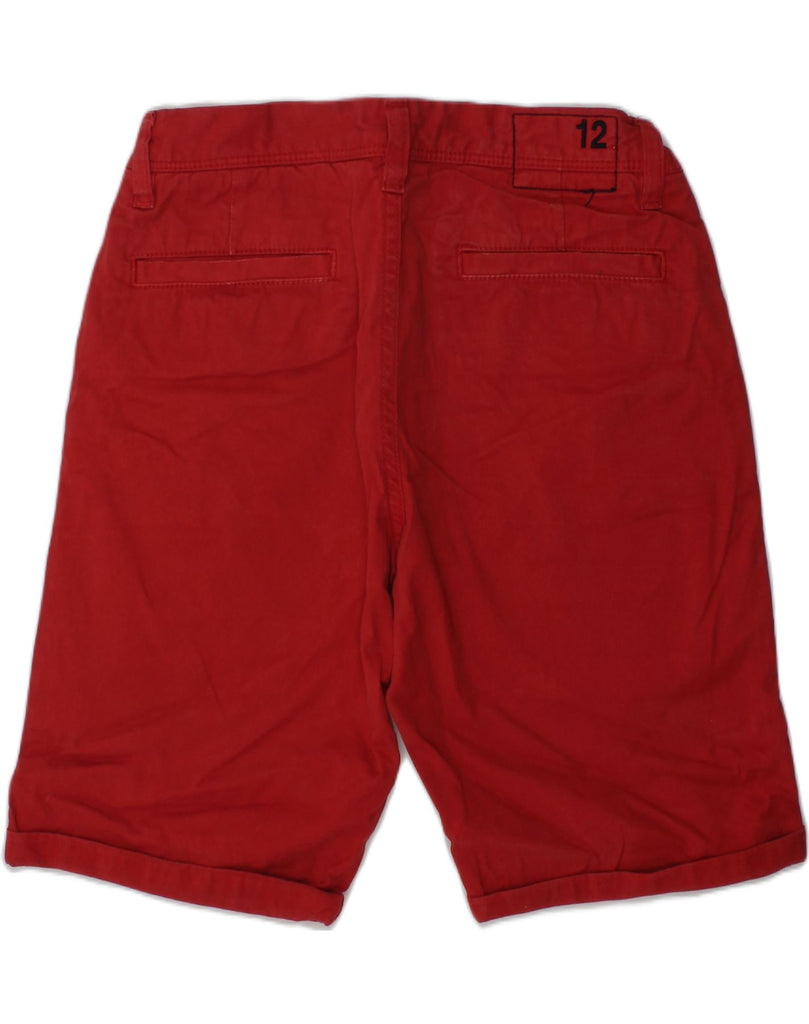 SUN68 Boys Chino Shorts 11-12 Years W26  Red Cotton | Vintage Sun68 | Thrift | Second-Hand Sun68 | Used Clothing | Messina Hembry 