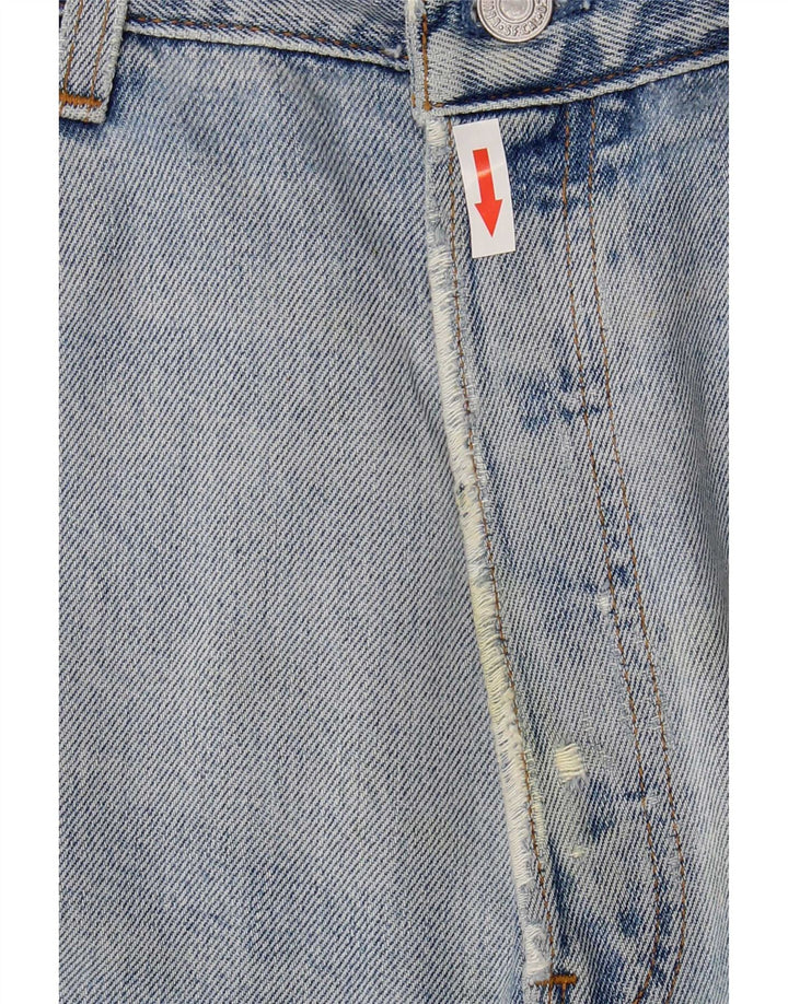 Levi's Mens 501 Distressed Straight Jeans W36 L28 Blue Cotton