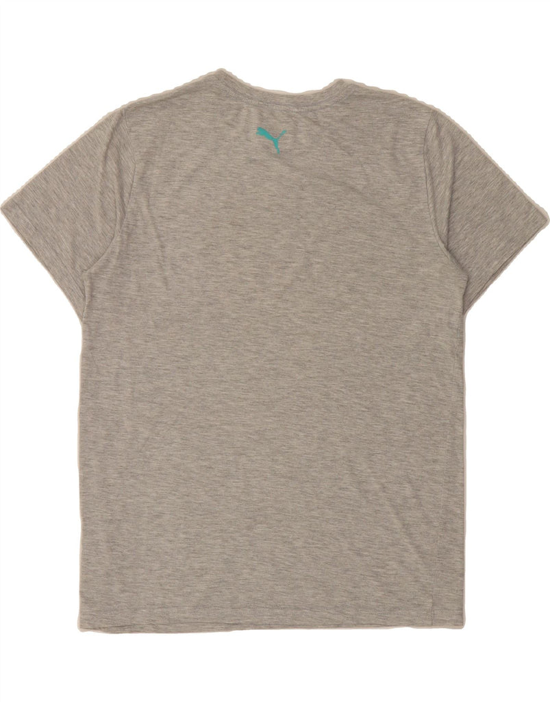 PUMA Womens Graphic T-Shirt Top UK 18 XL Grey Cotton Vintage Puma and Second-Hand Puma from Messina Hembry 