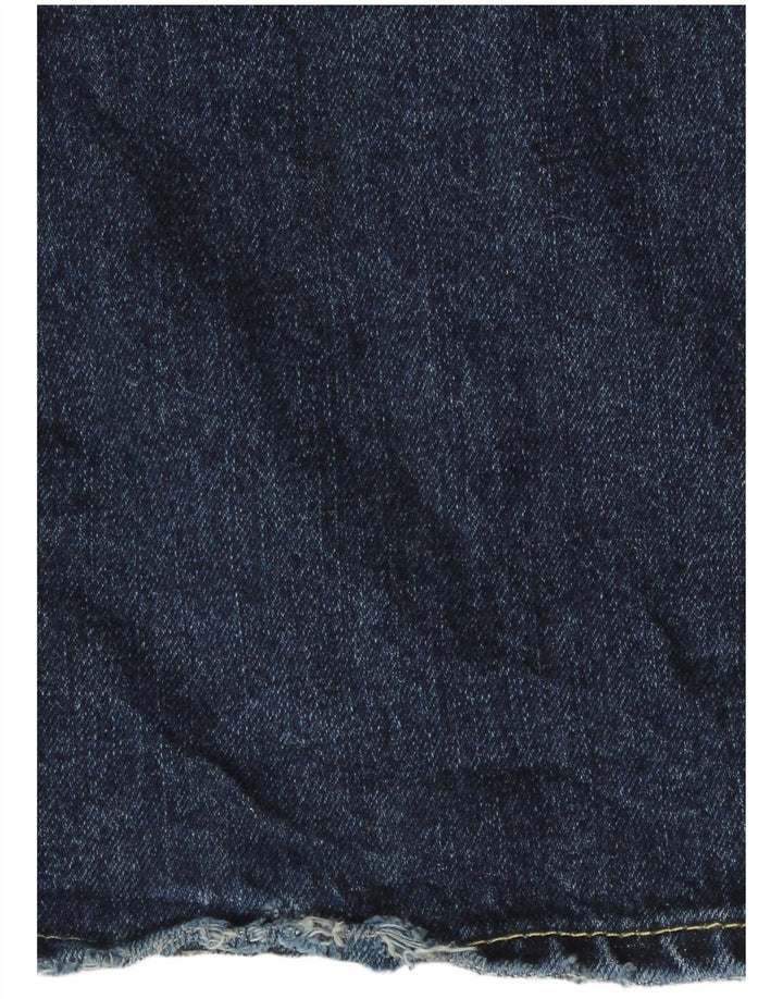 Hollister Mens Bootcut Jeans W38 L30 Navy Blue Cotton