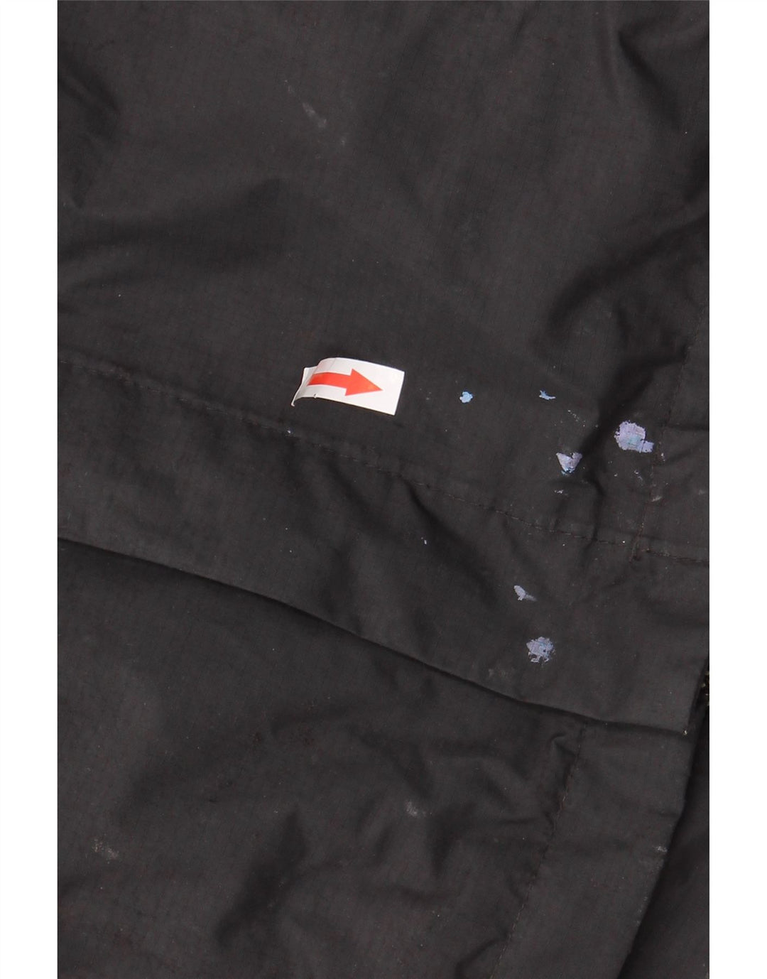 The North Face Boys Hooded Rain Jacket 14-15 Years XL Black Nylon