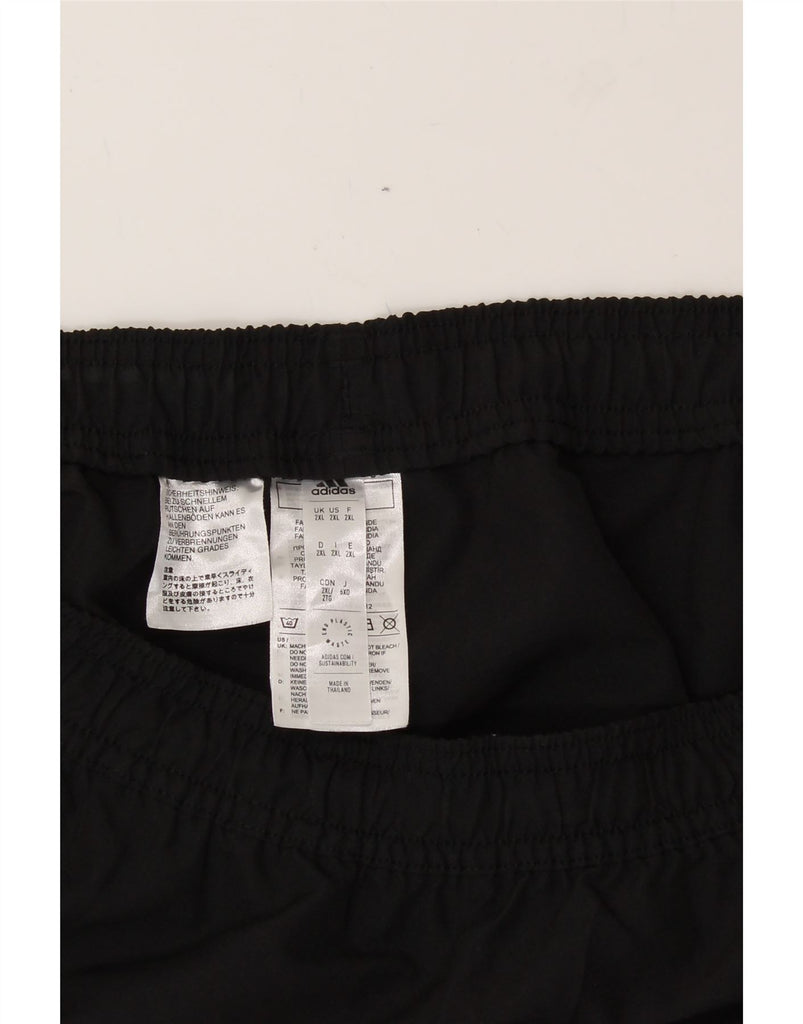 ADIDAS Mens Aeroready Tracksuit Trousers 2XL  Black Polyester Vintage Adidas and Second-Hand Adidas from Messina Hembry 