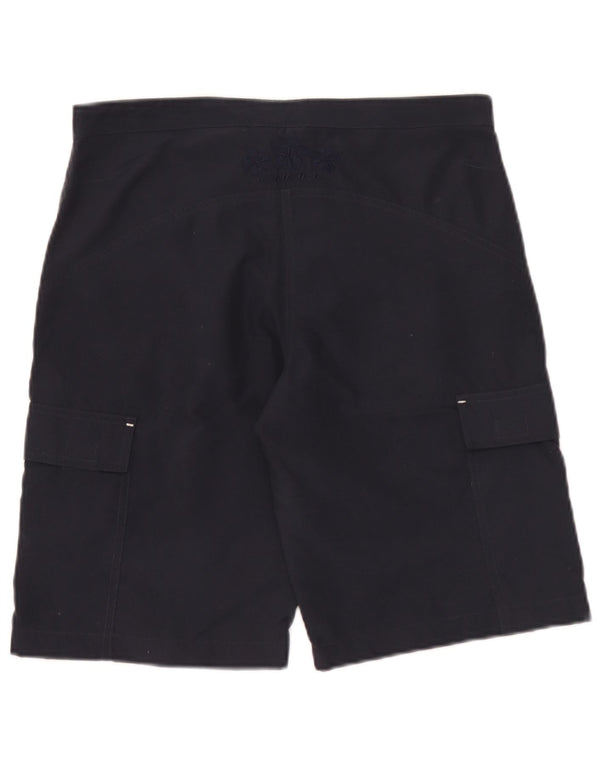 O'Neill Womens Cargo Shorts Medium W30 Navy Blue Polyester