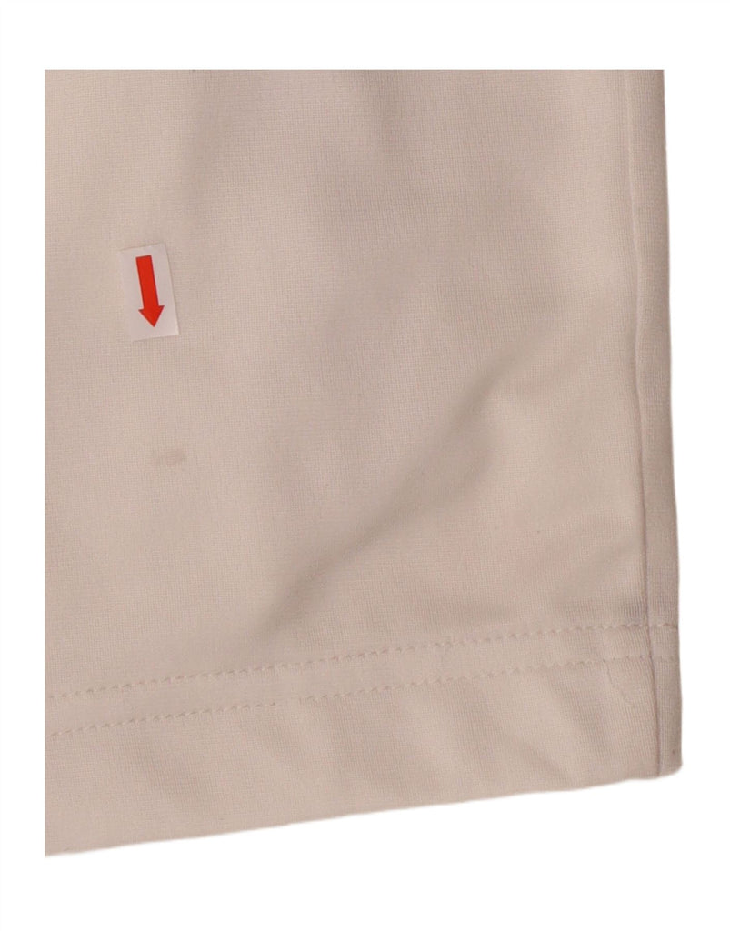 LOTTO Boys Graphic Tracksuit Top Jacket 11-12 Years Off White Polyester Vintage Lotto and Second-Hand Lotto from Messina Hembry 