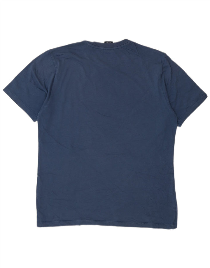 North Sails Mens Graphic T-Shirt Top Medium Navy Blue