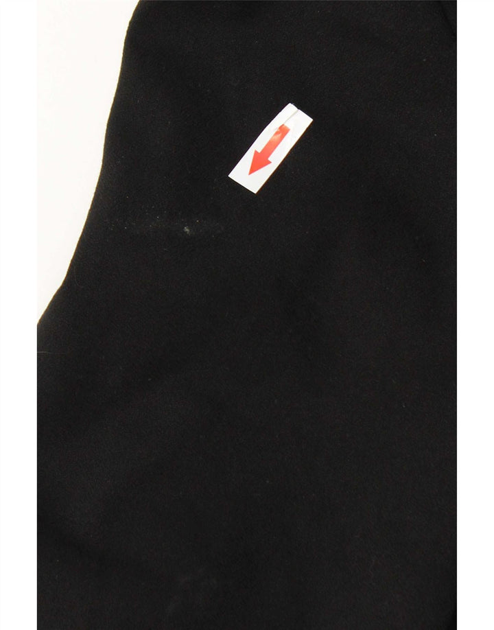 Zara Womens Longline Blazer Jacket UK 10 Small Black Polyester