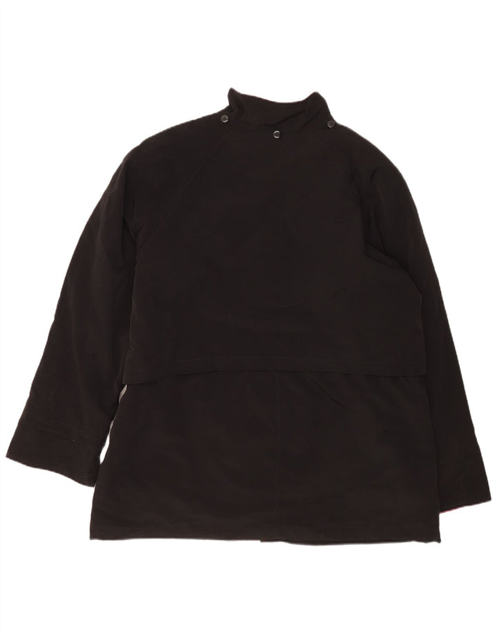 Nautica Womens Oversized Bomber Jacket UK 18 XL Black Polyester