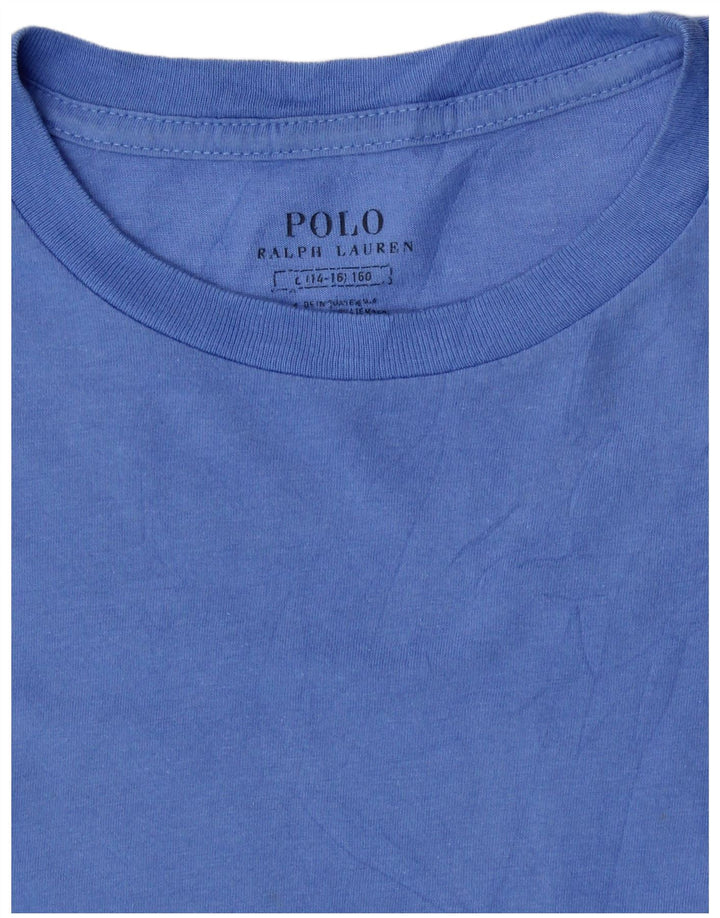 Polo Ralph Lauren Boys T-Shirt Top 12-13 Years Large Blue