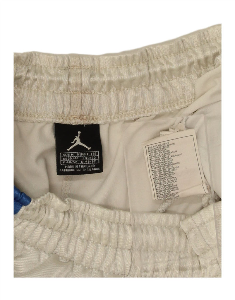 JORDAN Mens Sport Shorts UK 39/41 Medium  White Colourblock Polyester Vintage Jordan and Second-Hand Jordan from Messina Hembry 