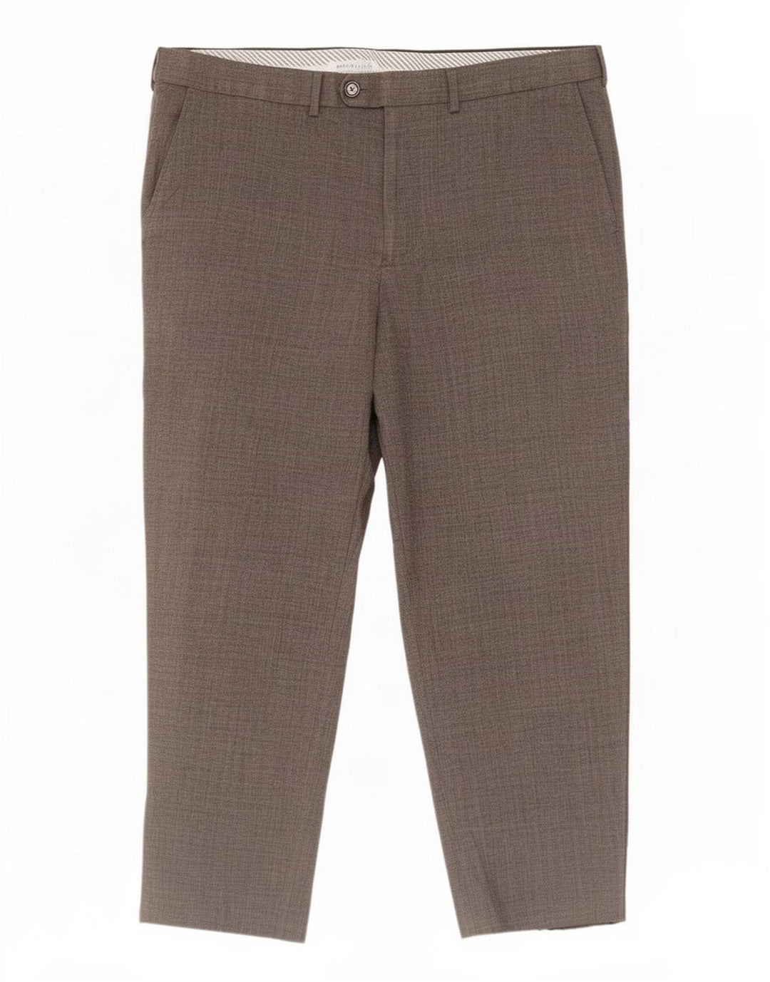 Marks & Spencer Mens Straight Suit Trousers W38 L27 Grey Polyester