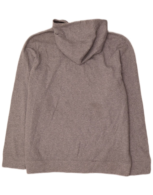 Under Armour Mens UMD Soccer Graphic Hoodie Jumper 2XL Grey Cotton