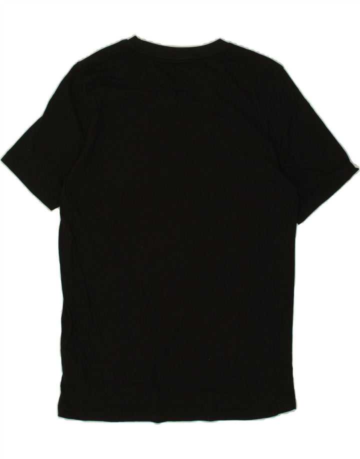 PUMA Mens Graphic T-Shirt Top Small Black Cotton Vintage Puma and Second-Hand Puma from Messina Hembry 
