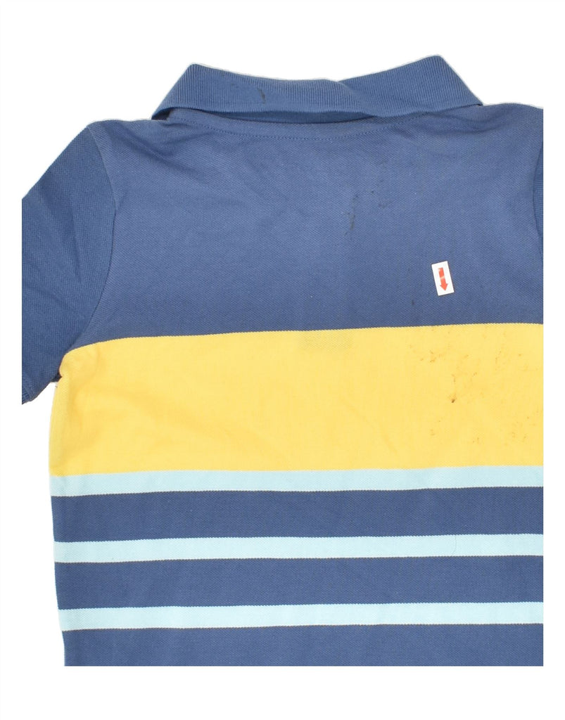 OSH KOSH Boys Polo Shirt 4-5 Years Blue Striped Cotton | Vintage Osh Kosh | Thrift | Second-Hand Osh Kosh | Used Clothing | Messina Hembry 