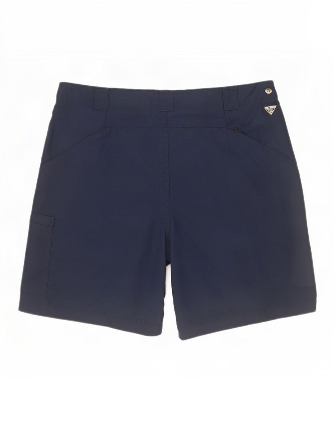 Columbia Womens Cargo Shorts Medium W32 Navy Blue Nylon