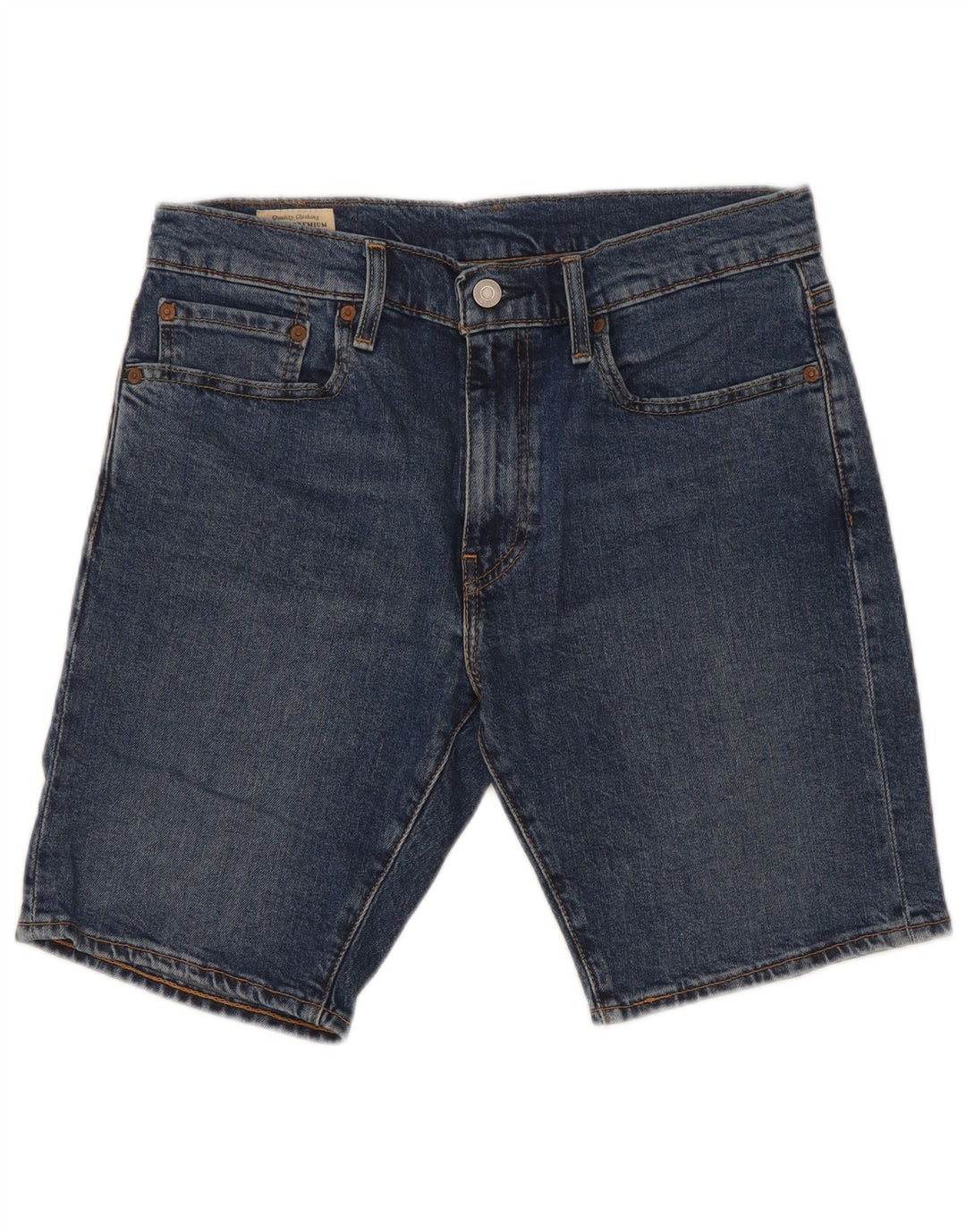 Levi's Mens 412 Denim Shorts W31 Medium Blue Cotton