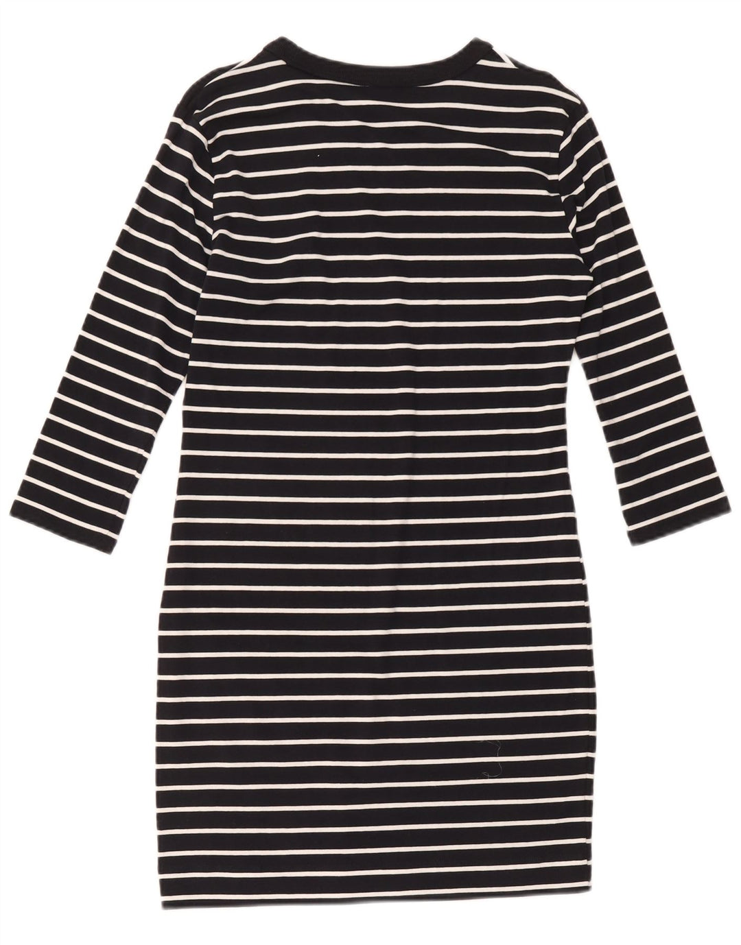 French Connection Womens Sheath Dress UK 12 Medium Navy Blue Nautical