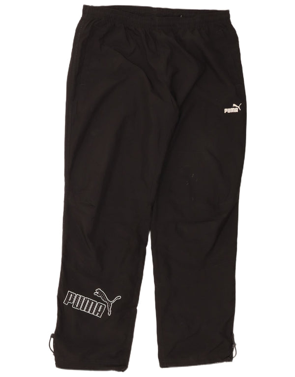Puma Mens Tracksuit Trousers Large  Black