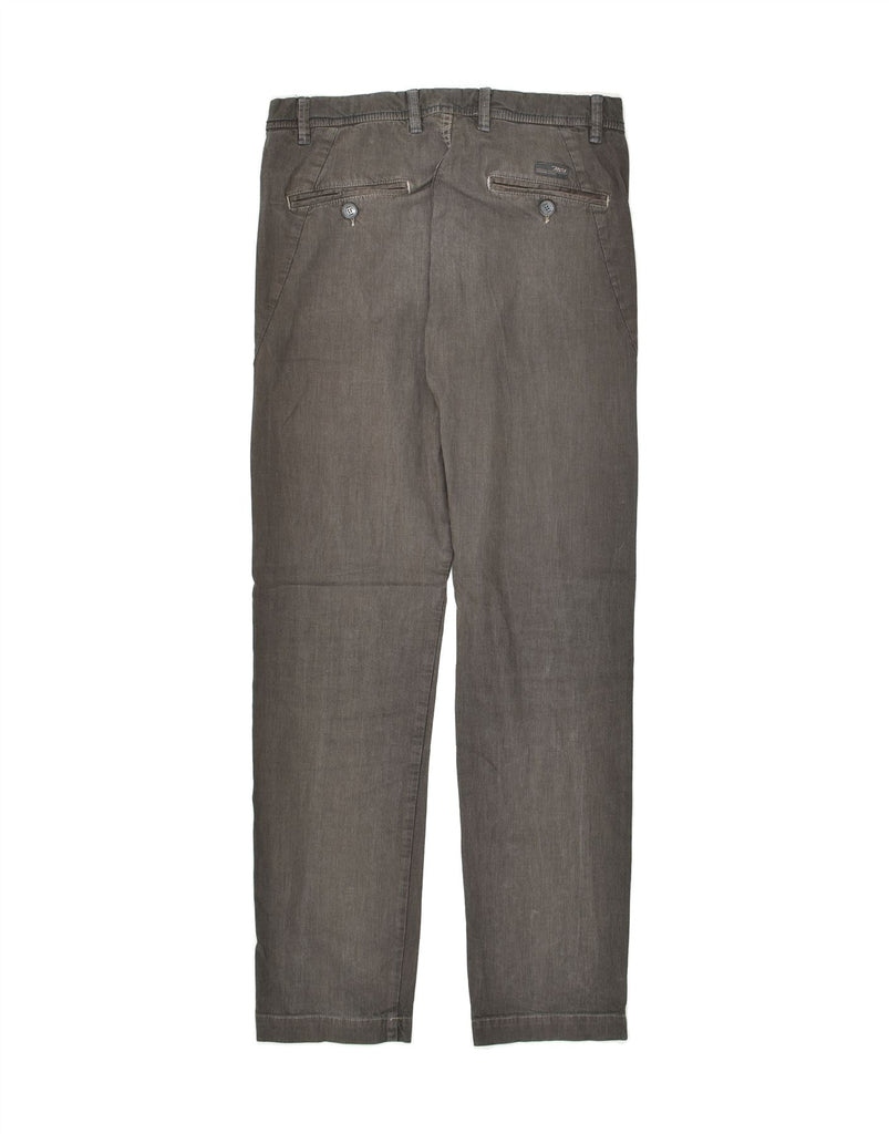 MARLBORO CLASSICS Mens Slim Chino Trousers W32 L34 Grey Cotton Vintage Marlboro Classics and Second-Hand Marlboro Classics from Messina Hembry 