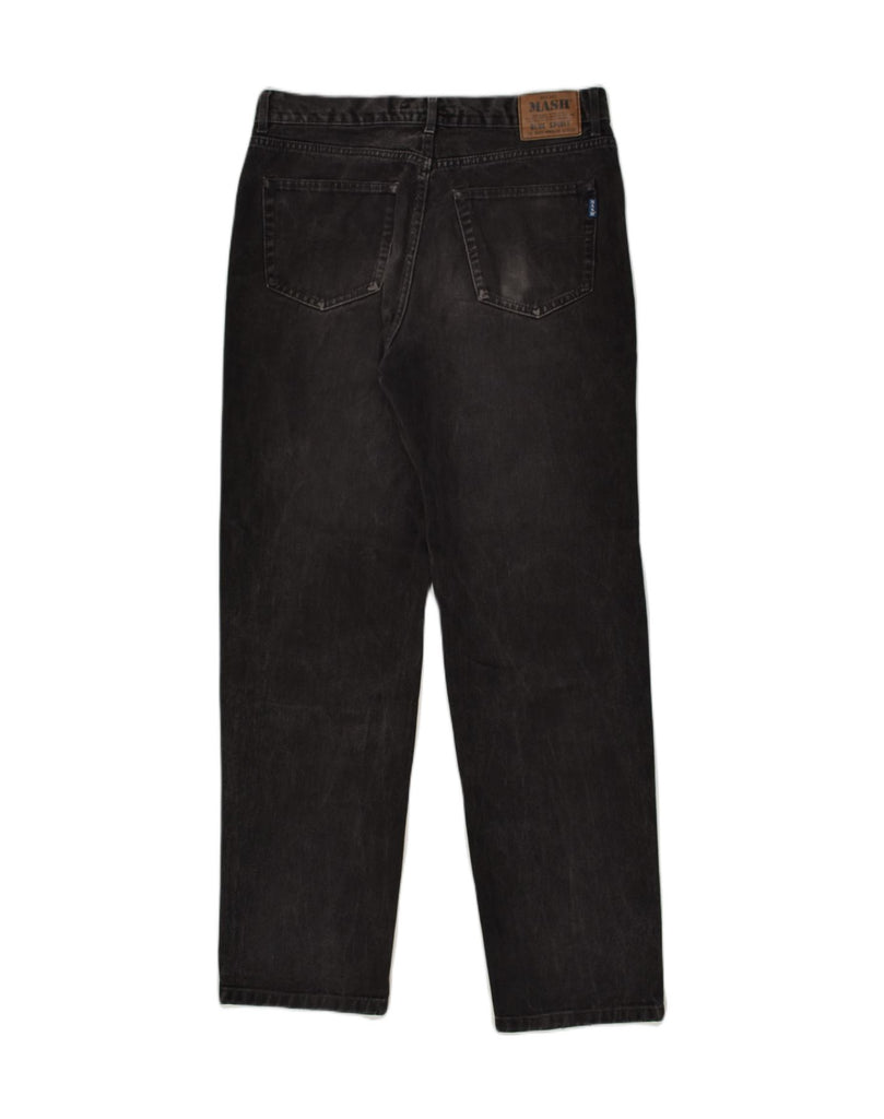 MASH Mens Straight Jeans W34 L33  Black Cotton | Vintage Mash | Thrift | Second-Hand Mash | Used Clothing | Messina Hembry 