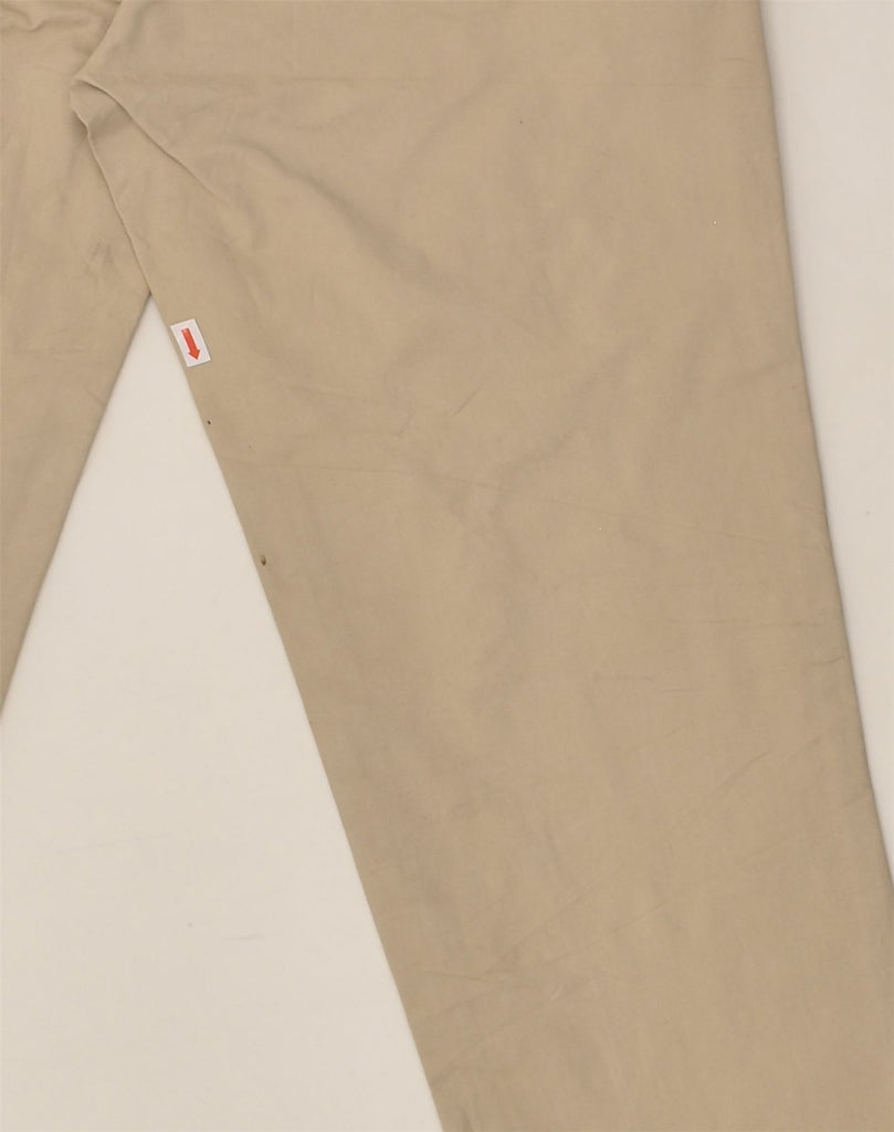 TOMMY HILFIGER Womens Straight Chino Trousers US 4 Small W30 L30  Beige | Vintage Tommy Hilfiger | Thrift | Second-Hand Tommy Hilfiger | Used Clothing | Messina Hembry 