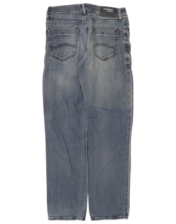 Tommy Hilfiger Mens Slim Jeans W30 L32 Blue Cotton