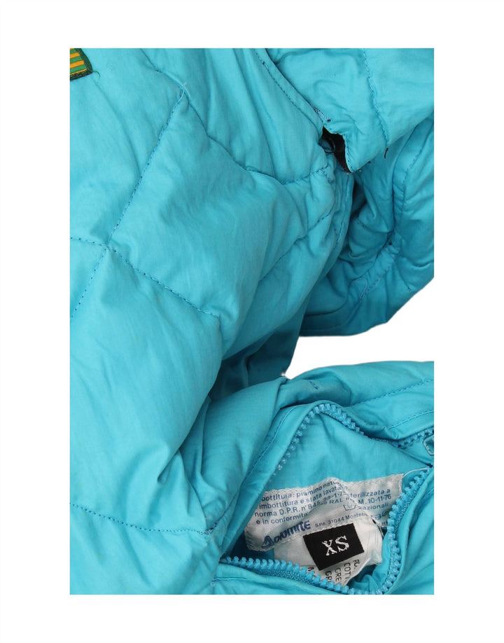 DOLOMITE Mens Reversible Padded Jacket UK 34 XS Black Polyester