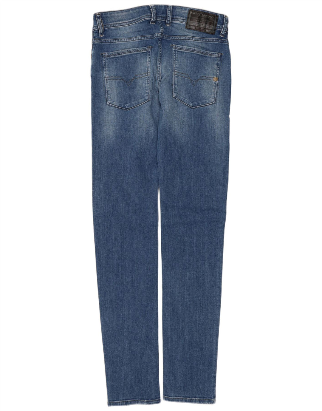Diesel Womens Slim Jeans W28 L32 Blue Cotton