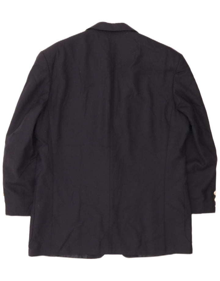 Marks & Spencer Mens St. Michael Blazer Jacket UK 40 Medium Navy Blue