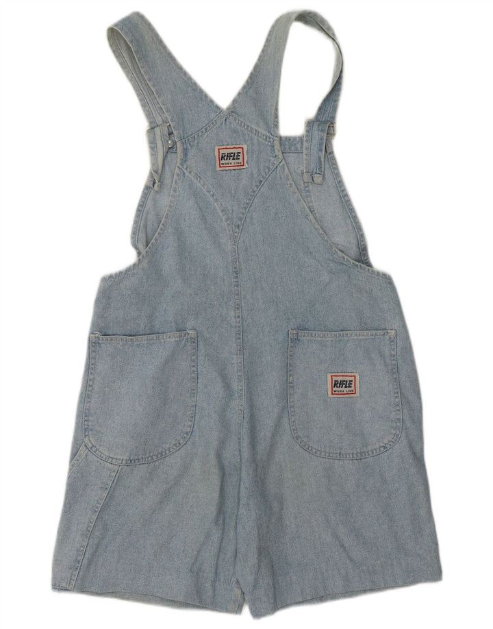 Rifle Womens Dungarees Denim Shorts W36 XL Blue