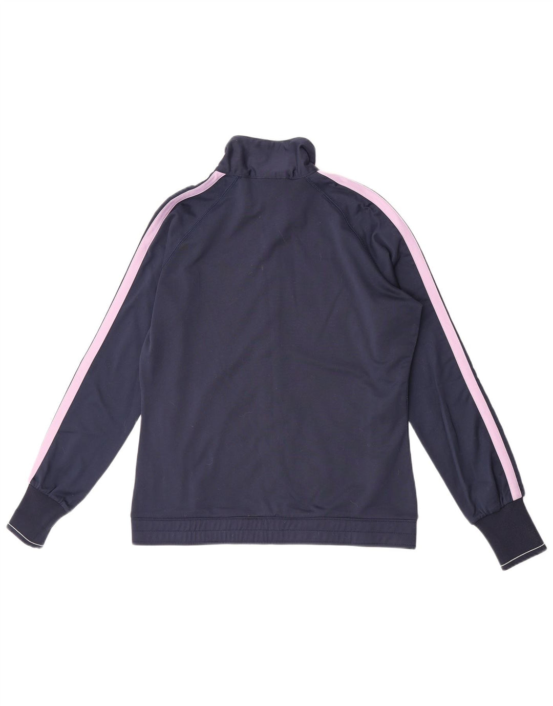 Champion Womens Heritage Tracksuit Top Jacket UK 16 Large Navy Blue