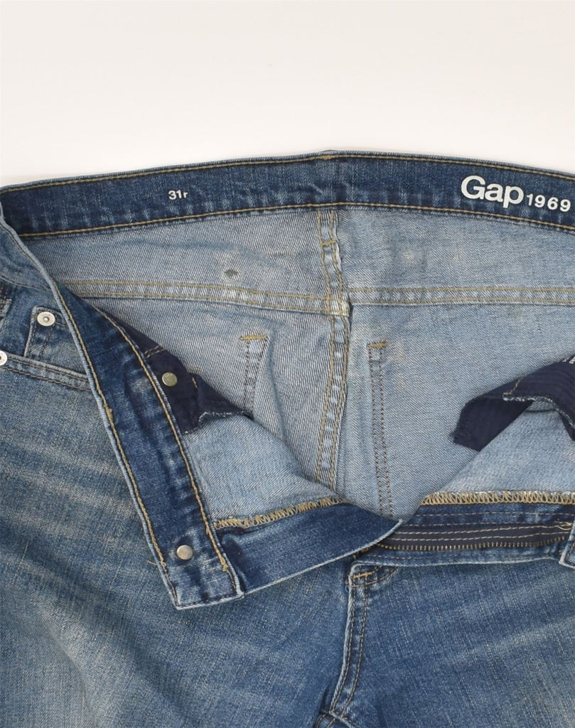 GAP Womens Slim Jeans W31 L30 Blue Cotton | Vintage Gap | Thrift | Second-Hand Gap | Used Clothing | Messina Hembry 