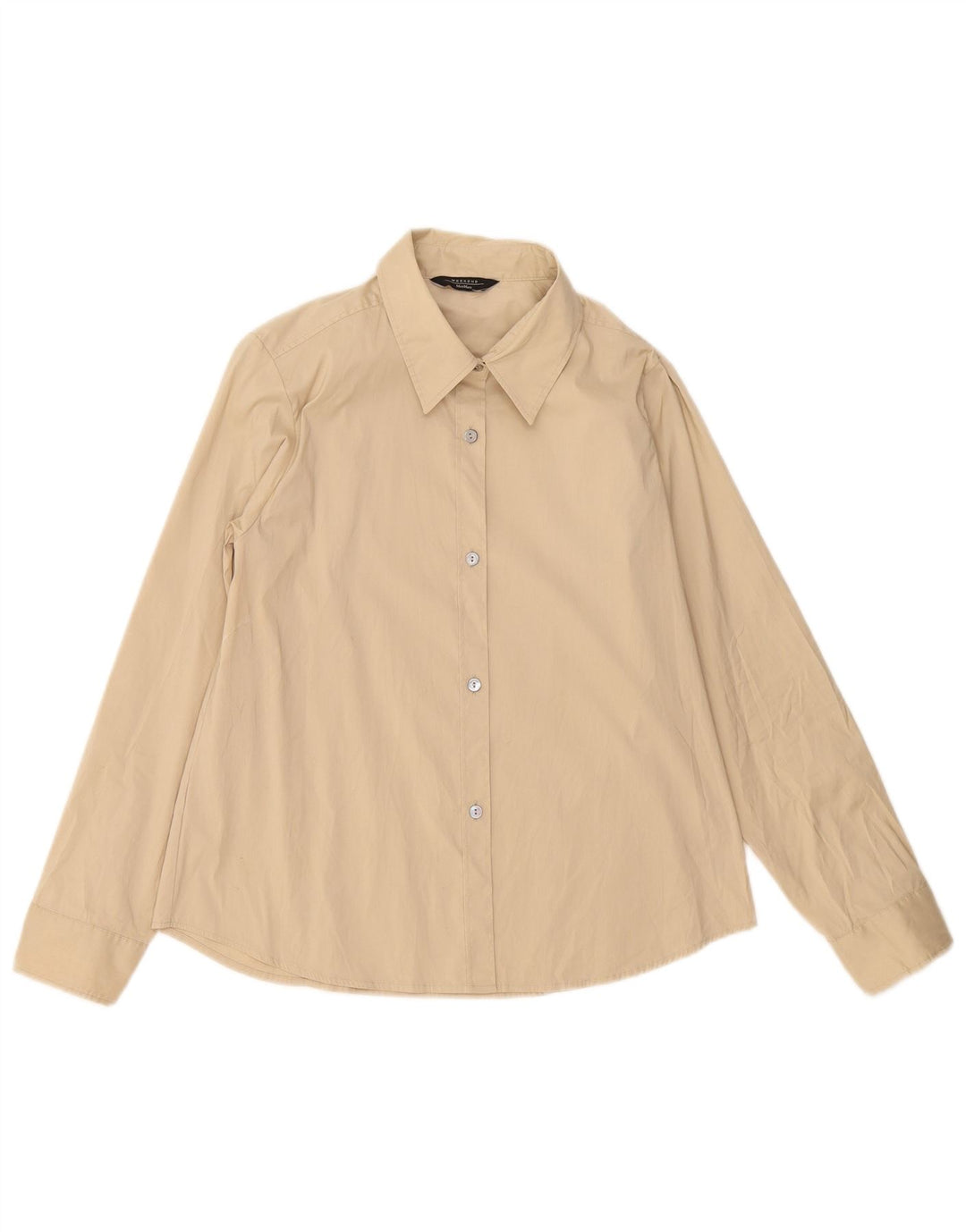 Max Mara Womens Weekend Shirt UK 12 Medium Beige