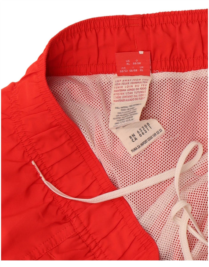 Puma Mens Swimming Shorts XL  Red Polyester