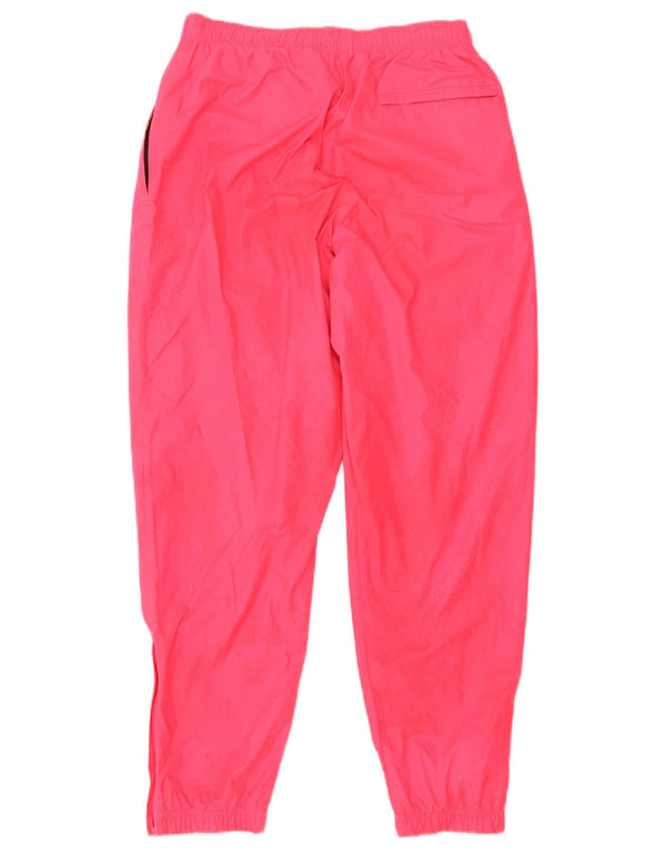 Nike Womens Tracksuit Trousers Joggers UK 10 Small  Pink Polyester