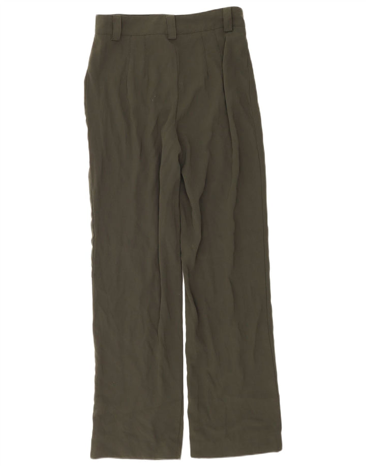 Zara Womens Pegged Casual Trousers Medium W28 L32 Khaki Polyester