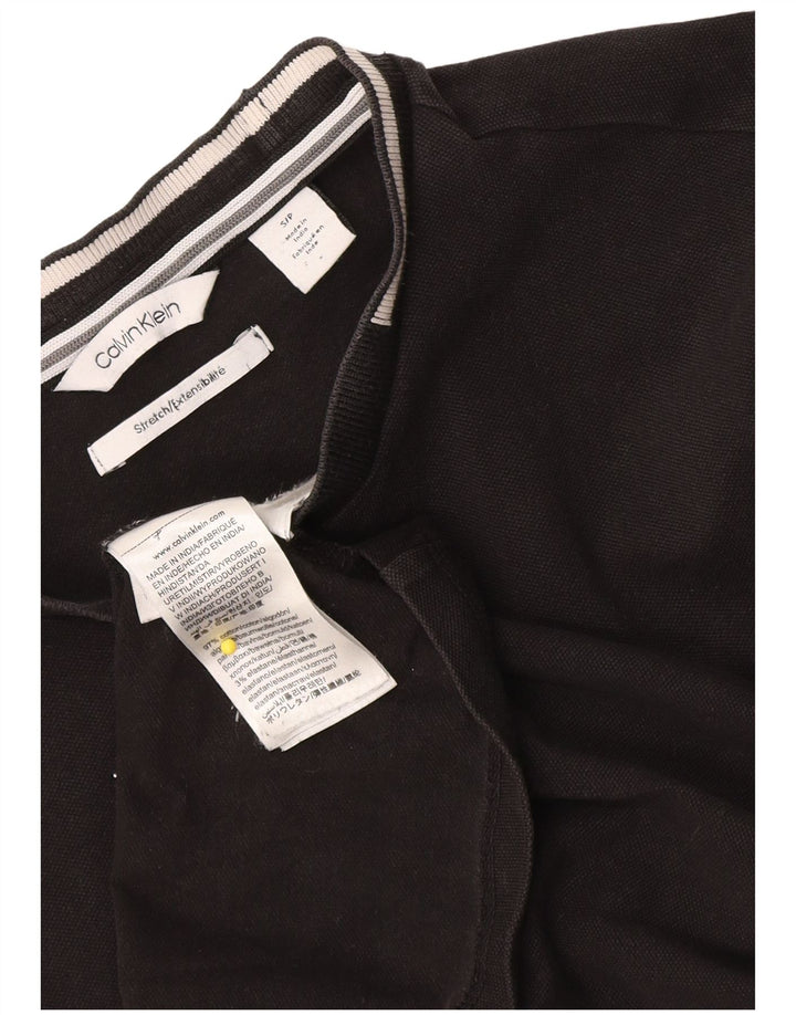 Calvin Klein Mens T-Shirt Top Small Black Cotton