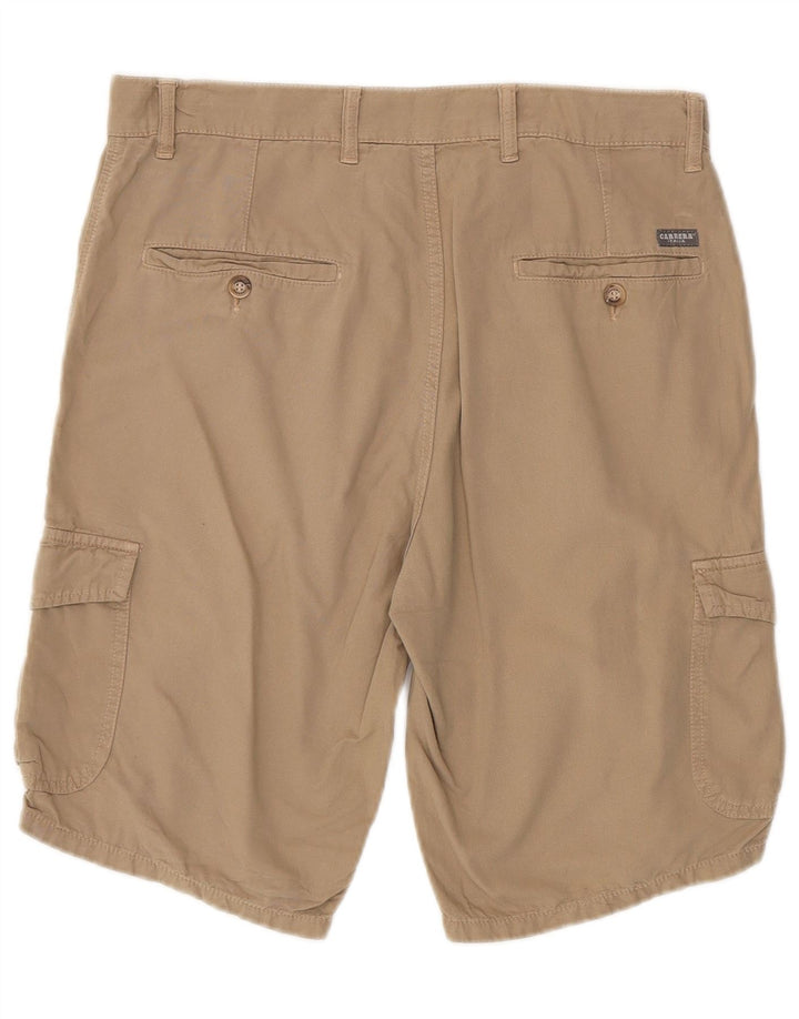 Carrera Mens Cargo Shorts W32 Medium  Brown