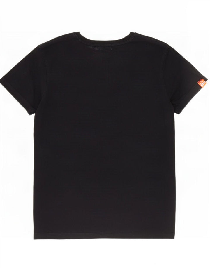 Superdry Mens T-Shirt Top Small Black Cotton