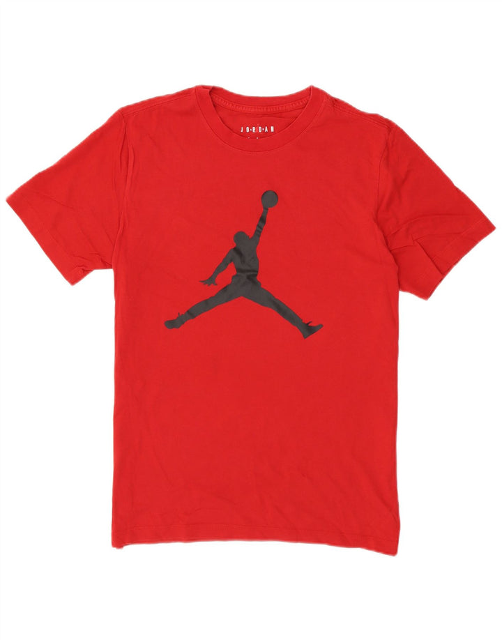 Jordan Mens Graphic T-Shirt Top Medium Red