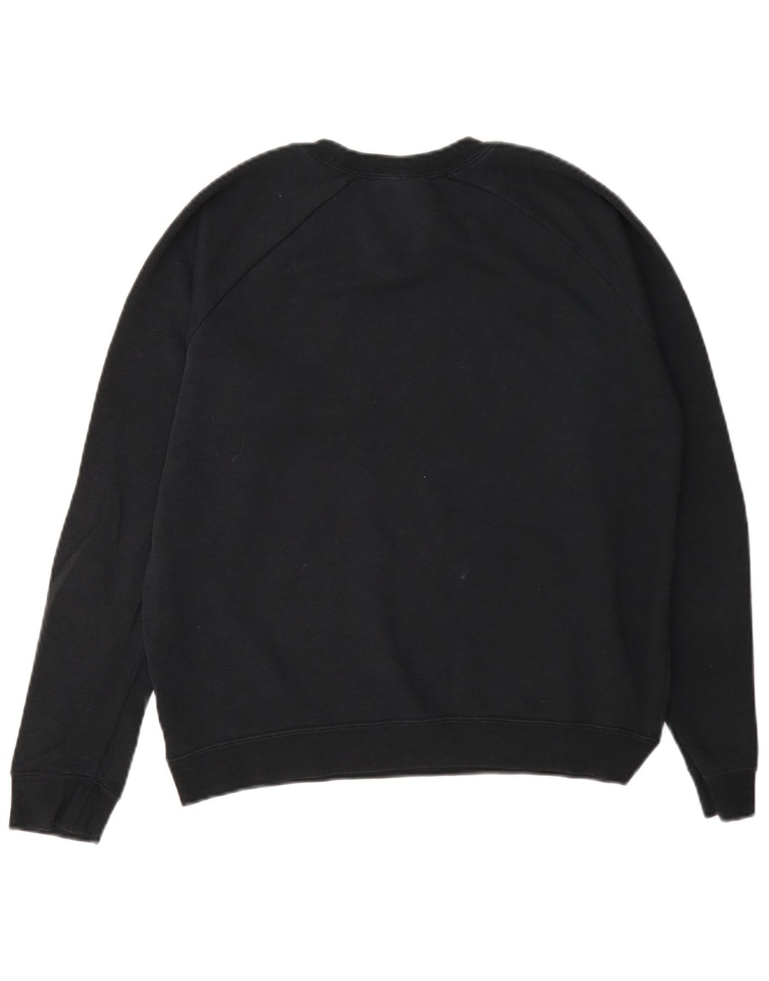 Nike Womens Graphic Oversized Sweatshirt Jumper UK 10 Small Grey Cotton