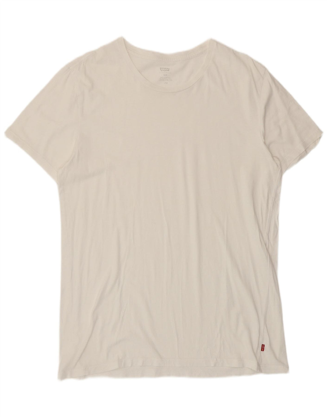 Levi's Mens Slim T-Shirt Top Large White